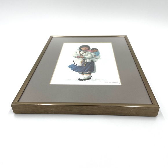 Vtg Panneloo’s Brother Framed Print by Dorothy Francis - Picture 7 of 12